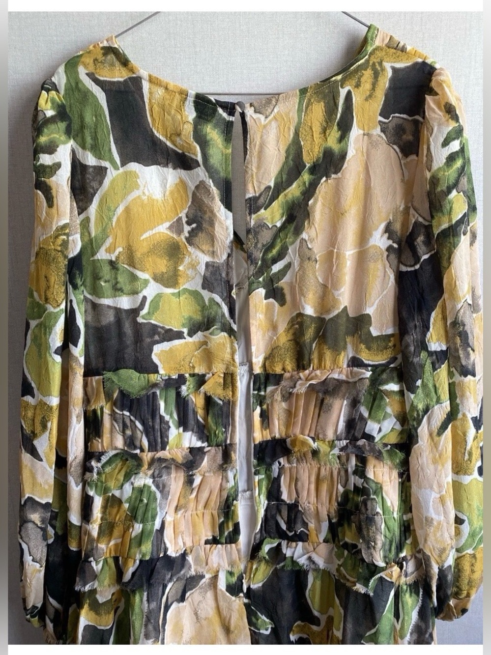 ASOS DESIGN Women’s Ruffles Midi Dress Size 10 - Picture 10 of 14